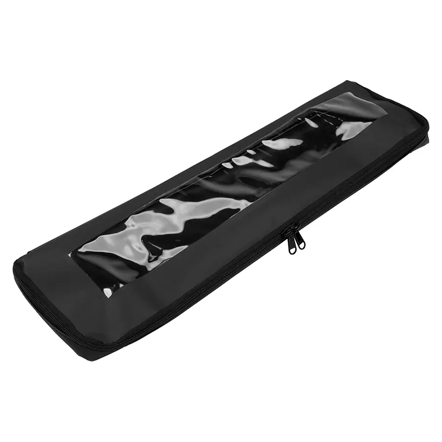redpack light Modultasche 1.0 7x2 flach, genäht, schwarz